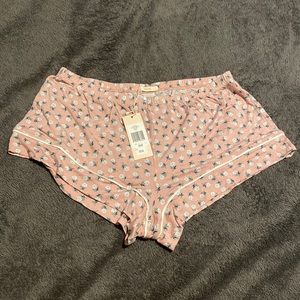 Eberjey Womens Pink Flower Pj Short S